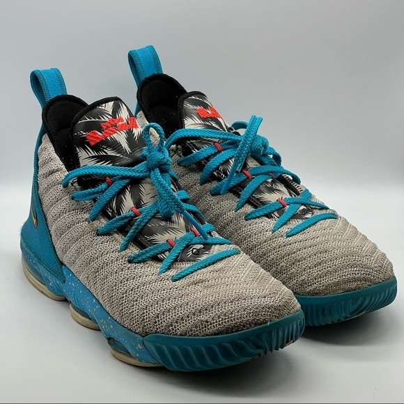 Nike Lebron 16 South Beach Sneakers - Picture 1 of 12